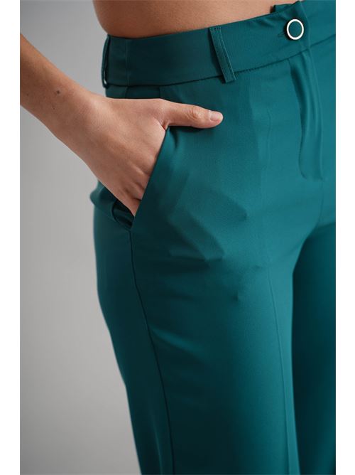 Completo in crepe GM by Gai Mattiolo | GM3553VERDE